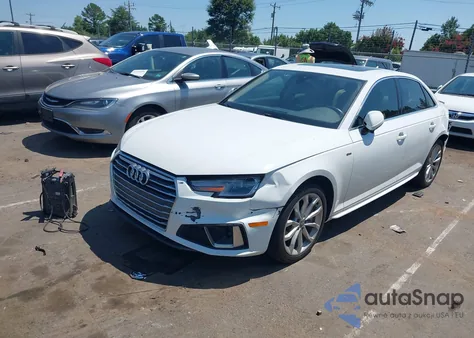 2019 Audi A4 45 Premium from USA, damaged, VIN WAUDNAF47KA044204
